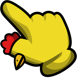 Chicken Impostor Among Us Cursor Pointer