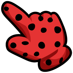 Ladybug Impostor Among Us Cursor Pointer