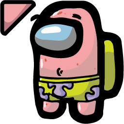 Patrick Star impostor among us cursor Default