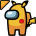 Pikachu impostor among us cursor