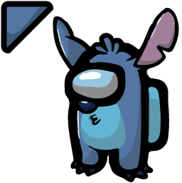 Stitch impostor among us cursor Default