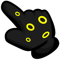 Umbreon impostor among us cursor Pointer