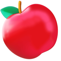 3D Apple Emoji Cursor Default