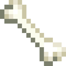 Bone And Wolf Minecraft Cursor Default