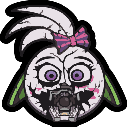 Broken Glamrock Chica Five Nights at Freddy’s Cursor Pointer