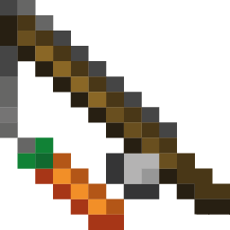 Carrot on a Stick and Pig Minecraft Cursor Default