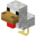 Chicken and Fox Minecraft Cursor