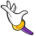 The Purple Sonic Girl Cursor