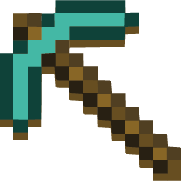 Diamond Pickaxe Minecraft Cursor Default