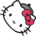 Hello Kitty Artist With Palette Cursor