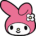 My Melody Pink Bunny Hello Kitty Cursor