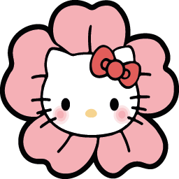 Hello Kitty Flower Cursor Default