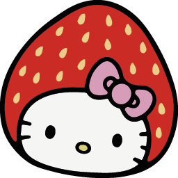 Hello Kitty Strawberry Cursor Default