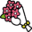 Hello Kitty And A Bouquet Of Flowers Cursor