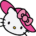 Hello Kitty In The Hat Cursor