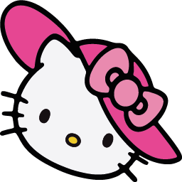 Hello Kitty In The Hat Cursor Default