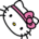 Hello Kitty On Tennis Cursor