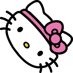 Hello Kitty On Tennis Cursor Default