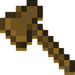 Log Wooden Axe Minecraft Cursor Default