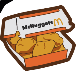 Mc Nuggets Eats And Drinks Cursor Default