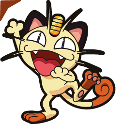 Meowth Pokemon Cursor Default