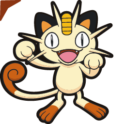 Meowth Pokemon Cursor Pointer