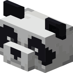 Panda and Bamboo Minecraft Cursor Pointer