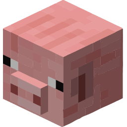 Pig and Melon Minecraft Cursor Pointer
