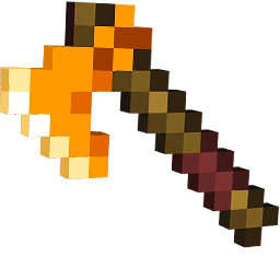 Piglin Axe Minecraft Cursor Default