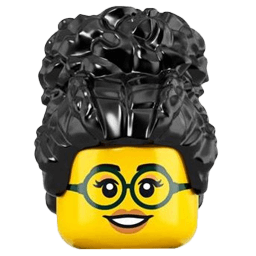 Programmer Girl Lego Cursor Pointer
