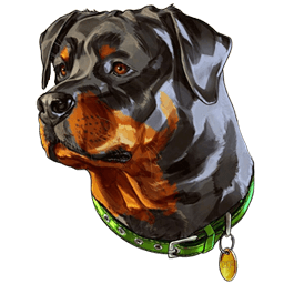 Dog Rockstar GTA Cursor Pointer