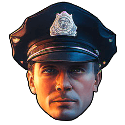 Police Officer GTA Cursor Pointer