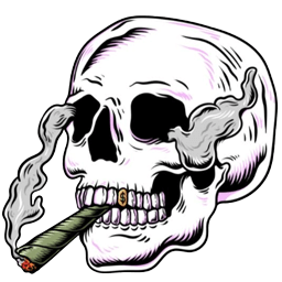 Skeleton Smoke GTA Cursor Pointer