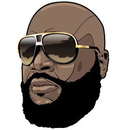 Rick Ross Hip-Hop Rappers Cursor Pointer