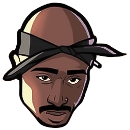 2Pac Hip-Hop Rappers Cursor Pointer