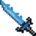 Blue Fire Sword Skin Minecraft Cursor