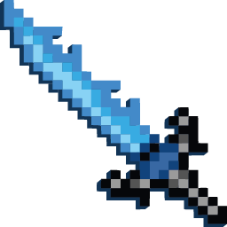 Blue Fire Sword Skin Minecraft Cursor Default