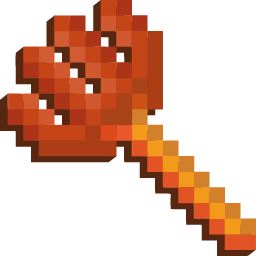 Lava Trident Minecraft Cursor Default