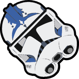 Blue Clone Trooper JESSE Star Wars Cursor Pointer