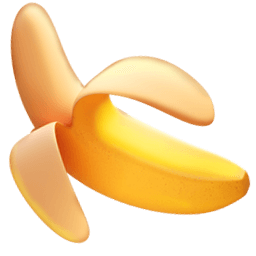 Banana 3D Emoji Cursor Pointer