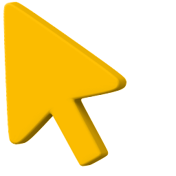 Yellow Classic Cursor Default