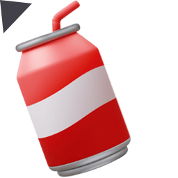 Cola 3D Emoji Cursor Pointer