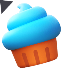 Сonfectionery Сake 3D Emoji Сursor Default