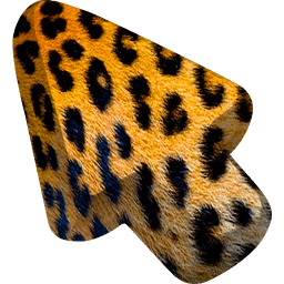 Jaguar Animal Skin Texture Cursor Default