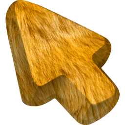 Lion Animal Skin Texture Cursor Default