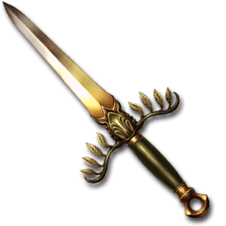 Druid Wood Magic Dagger Fantasy Cursor Default