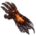 Fantastic Fiery Claw Hand Fantasy Cursor