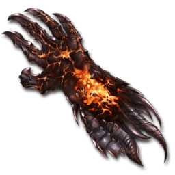 Fantastic Fiery Claw Hand Fantasy Cursor Default