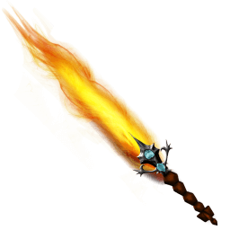 Fire Pointer Steel Fist Fantasy Cursor Default