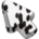 Dalmatian Animal Skin Texture Cursor